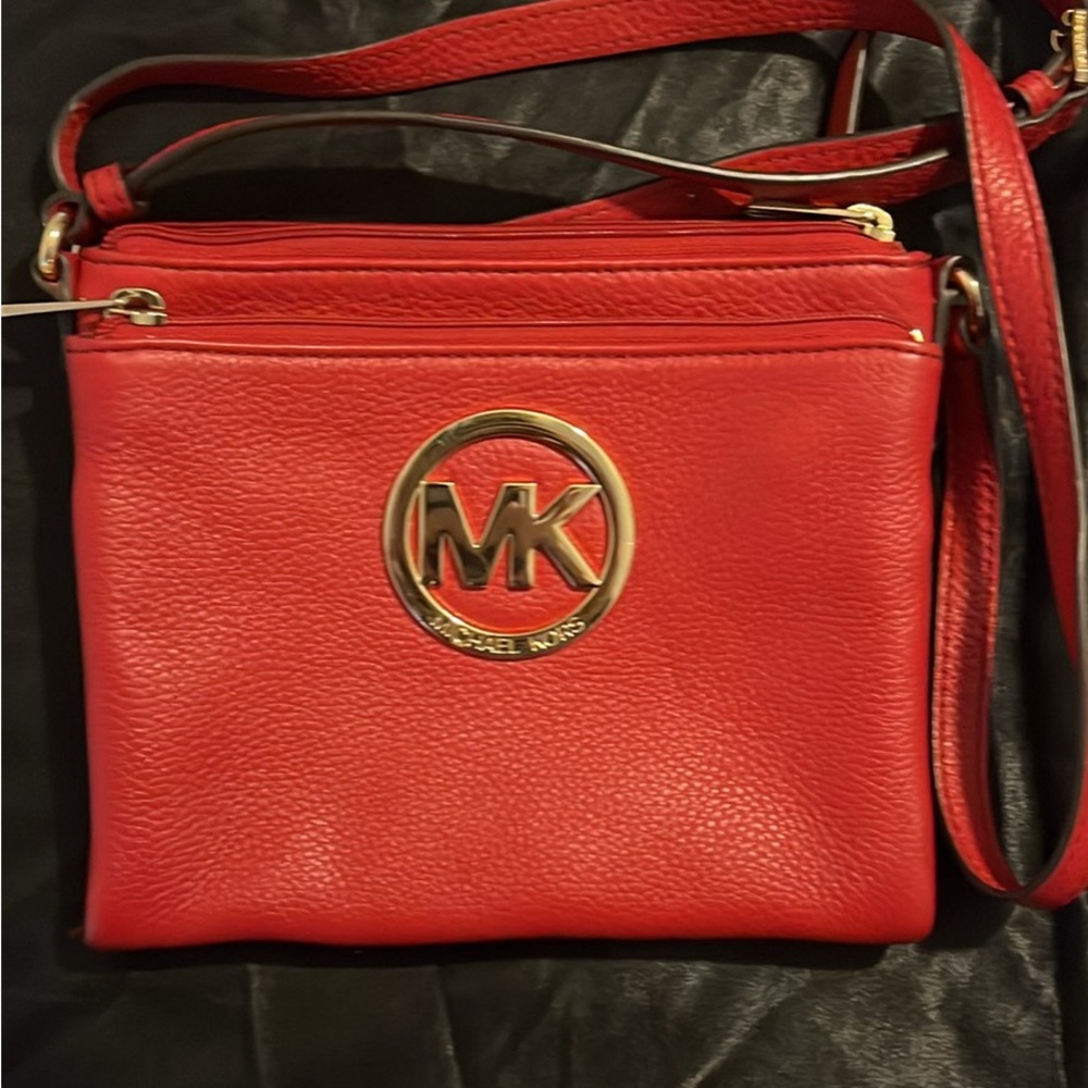 Michael Kors Crossbody Bag in red
